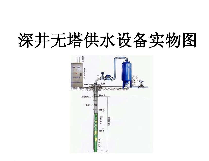 勐海县井泵无塔式供水设备